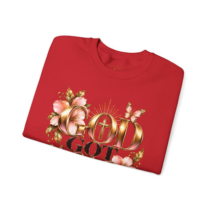 God Got Me Floral Sweatshirt