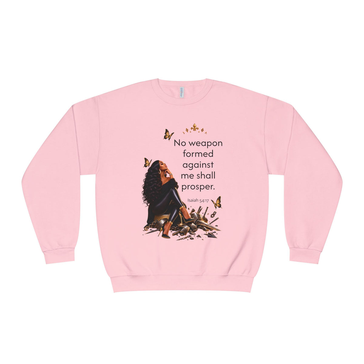 No Weapon Formed Graphic Sweatshirt