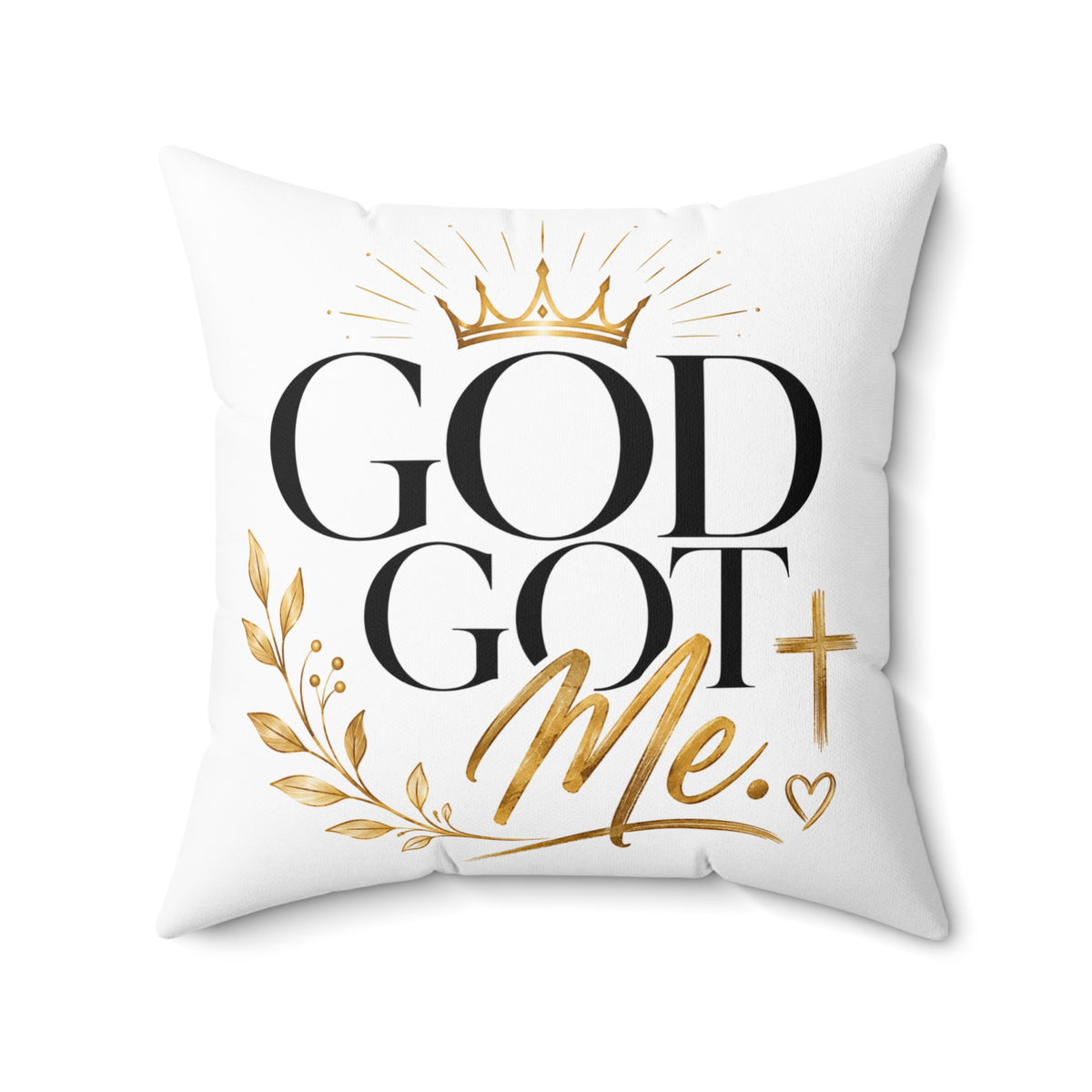 God Got Me Square Pillow