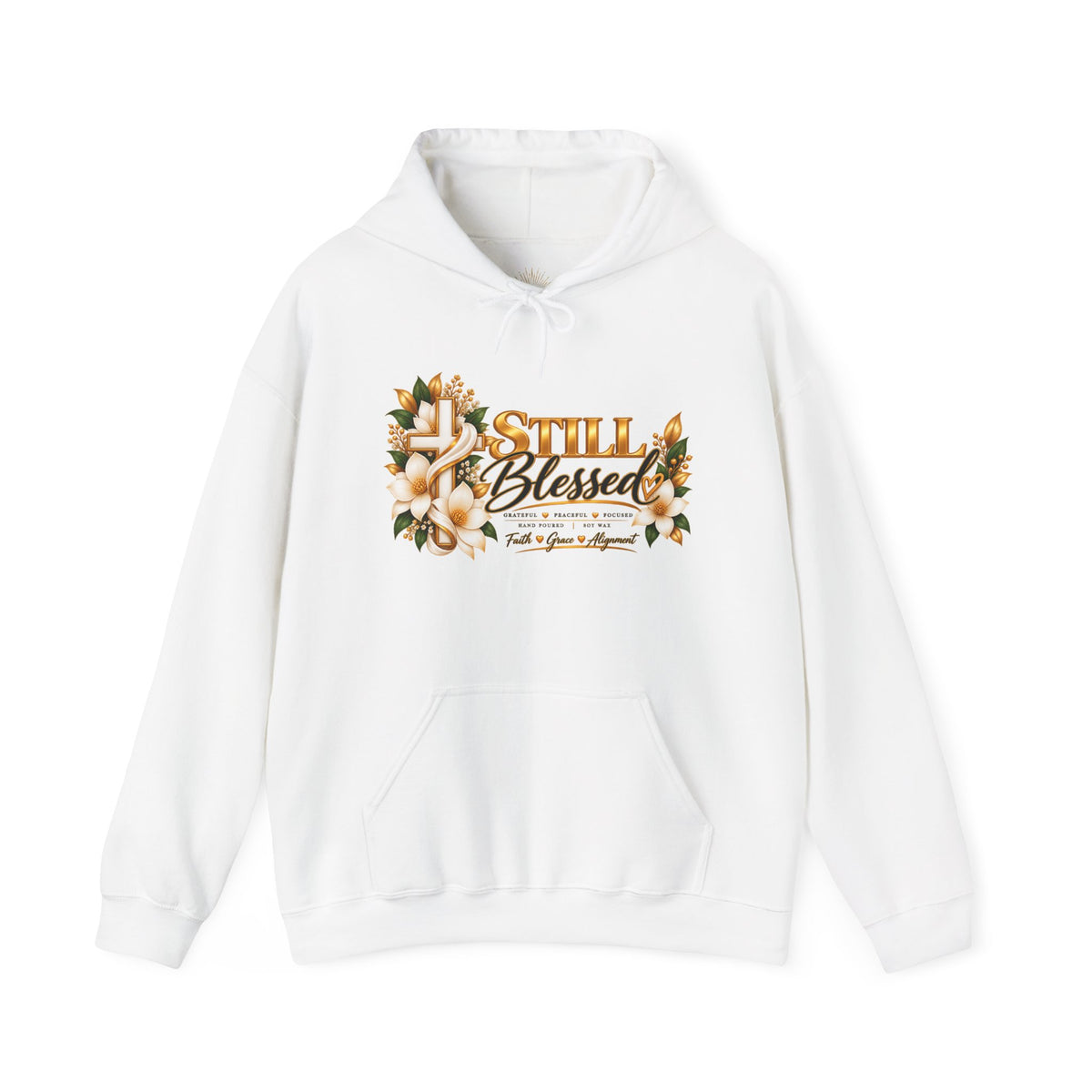 Still Blessed Floral Hoodie – Inspirational Christian Faith Sweatshirt