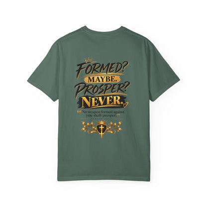 No Weapon Formed Against Me Shall Prosper TShirt
