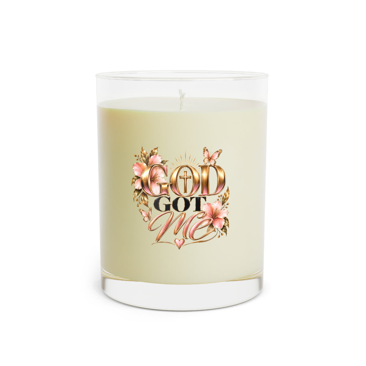 Floral Scented Candle