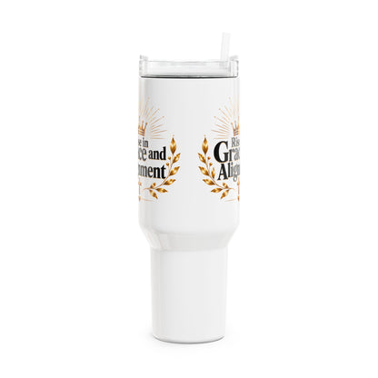 Rise in Grace and Alignment 40oz Tumbler