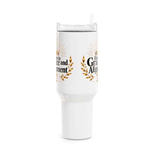 Rise in Grace and Alignment 40oz Tumbler
