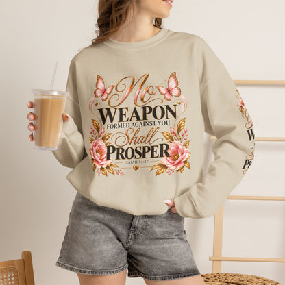 Floral Faith Pullover Sweatshirt