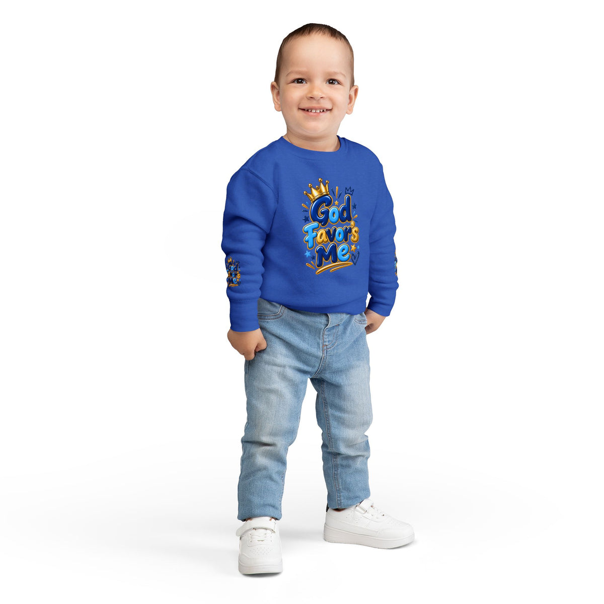 God Favors Me Kids Sweatshirt