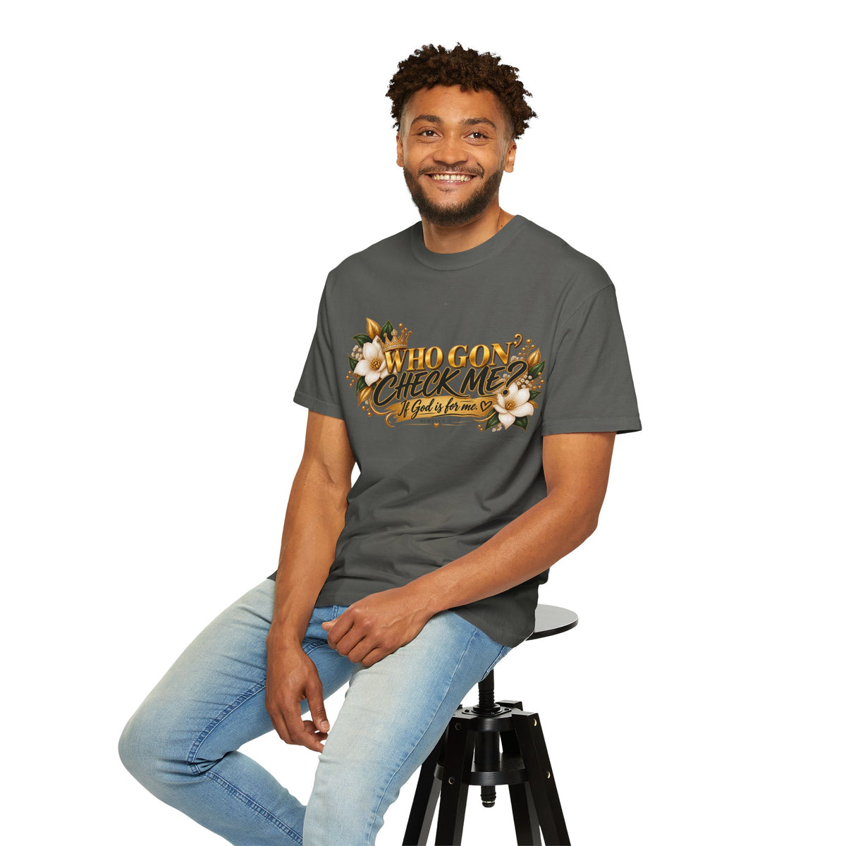 "Who Gon' Check Me?" Tee