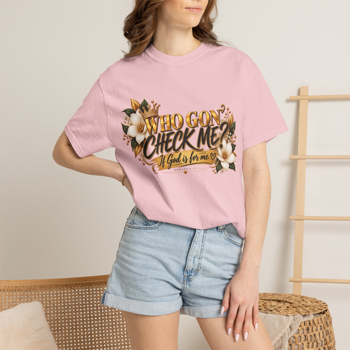 "Who Gon' Check Me?" Tee
