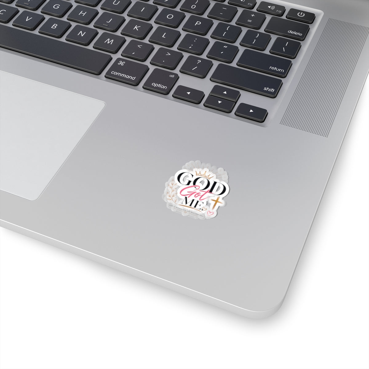 God Got Me Kiss-Cut Sticker
