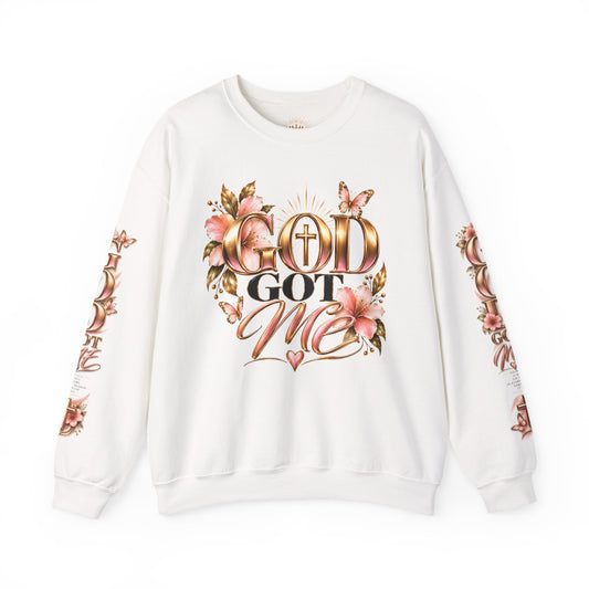 God Got Me Floral Sweatshirt