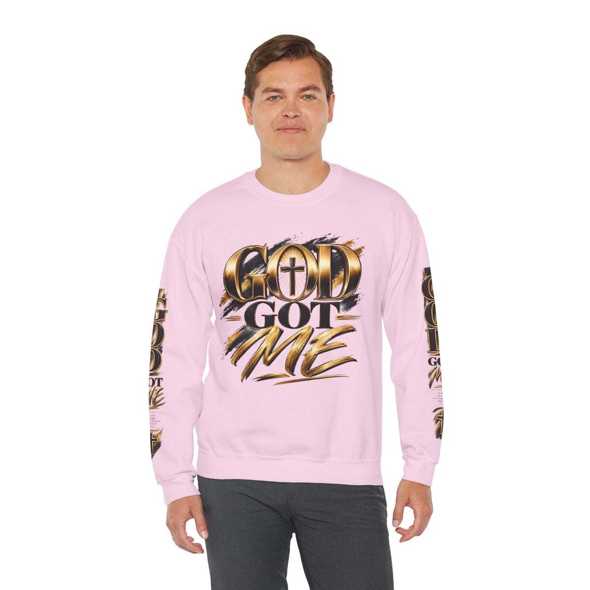 God Got Me Crewneck Sweatshirt