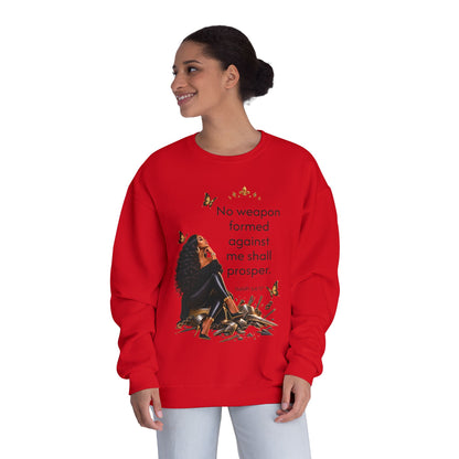 No Weapon Formed Graphic Sweatshirt