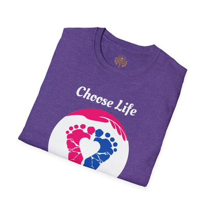 Pregnancy Announcement T-Shirt — "I Knew You" Baby Feet Design