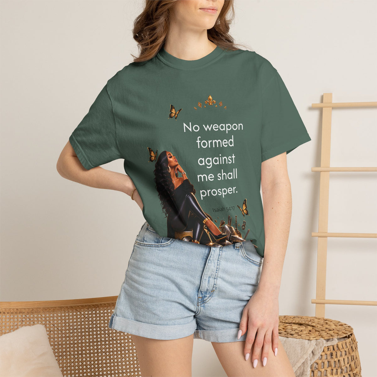 No Weapon Formed Graphic T-Shirt