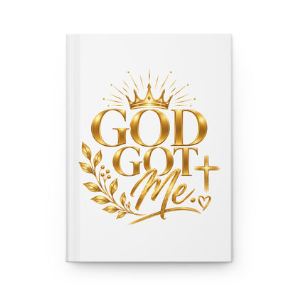 God Got Me Hardcover Journal