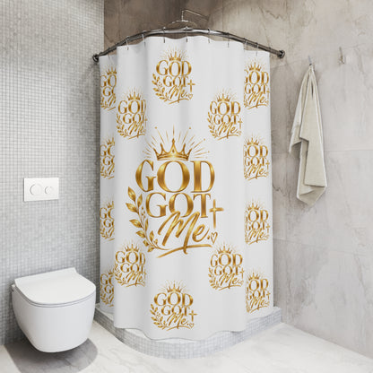 God Got Me Shower Curtain