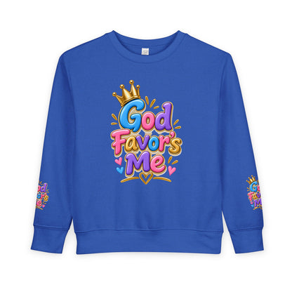 God Favors Me Kids Sweatshirt