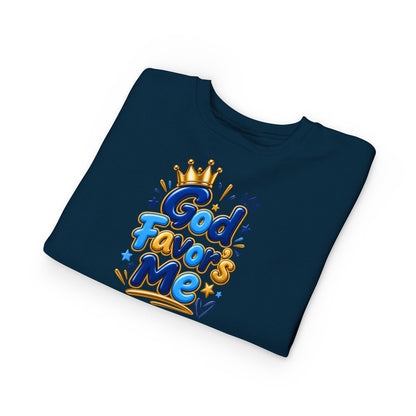 God Favors Me Kids Sweatshirt
