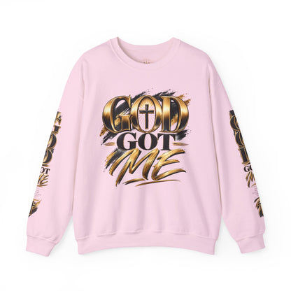 God Got Me Crewneck Sweatshirt