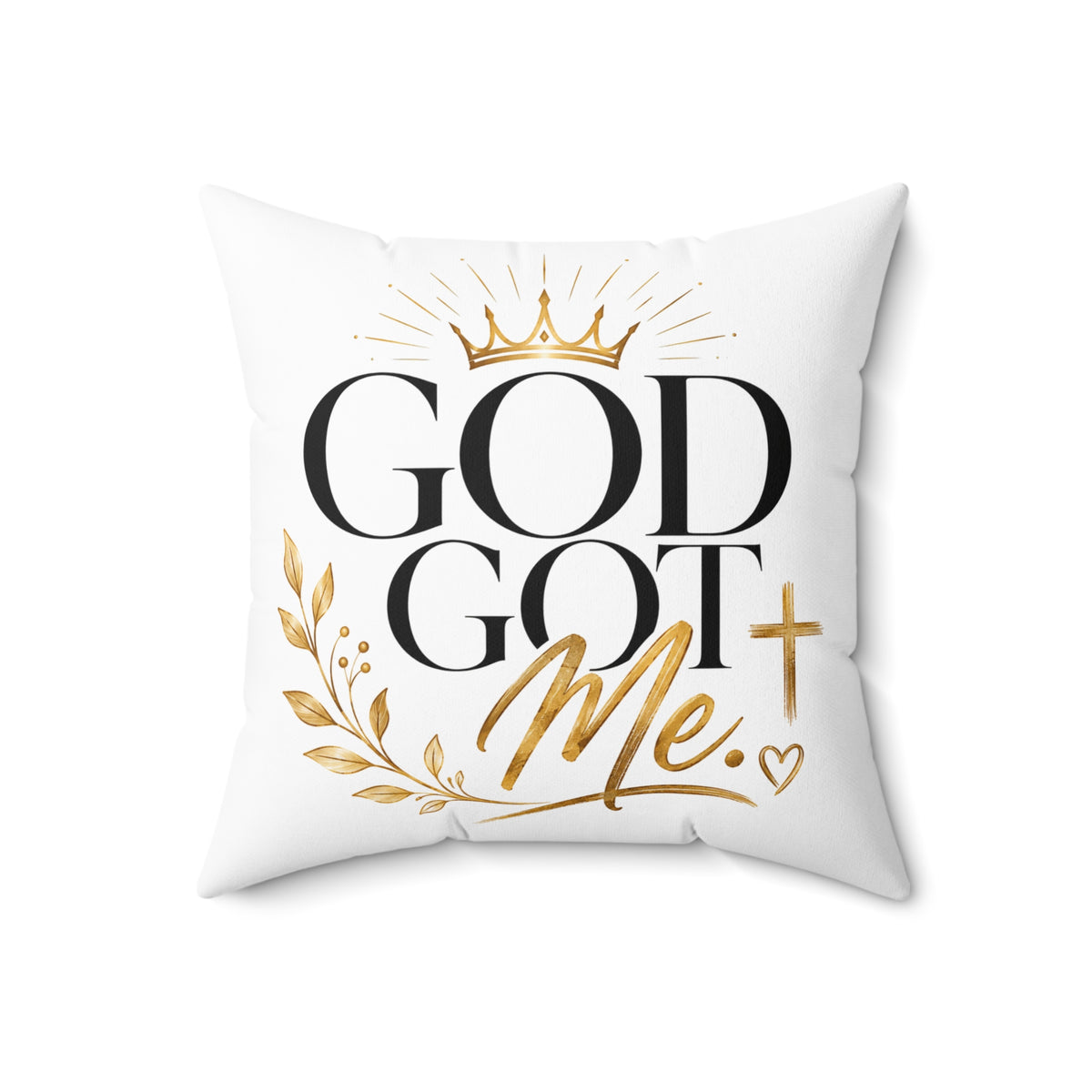 God Got Me Square Pillow