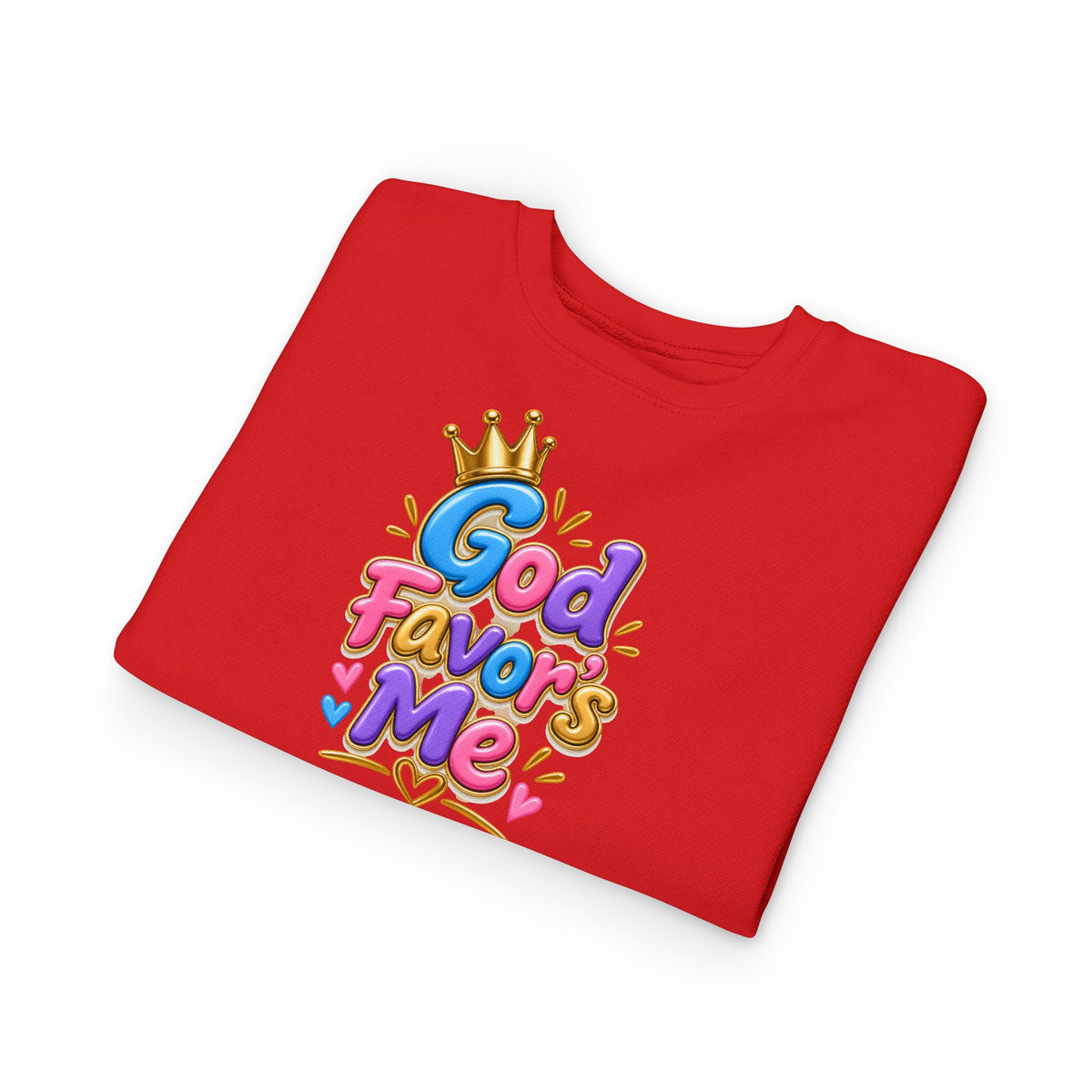 God Favors Me Kids Sweatshirt
