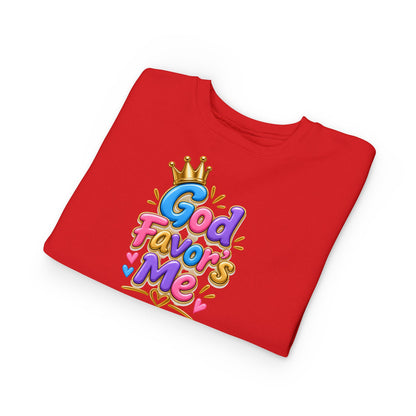 God Favors Me Kids Sweatshirt