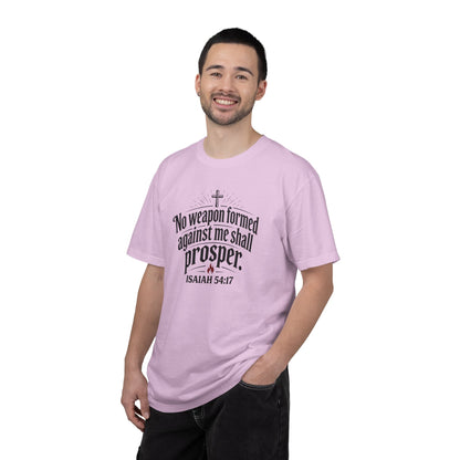 No Weapon Formed Against Me Shall Prosper TShirt