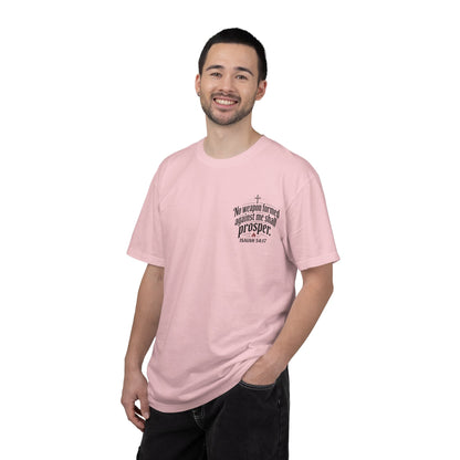 No Weapon Formed Against Me Shall Prosper T‑Shirt