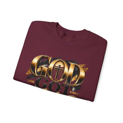 God Got Me Crewneck Sweatshirt