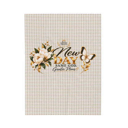 New Day Floral Velveteen Plush Blanket