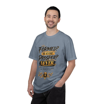 "Formed? Maybe. Prosper? Never." Tee