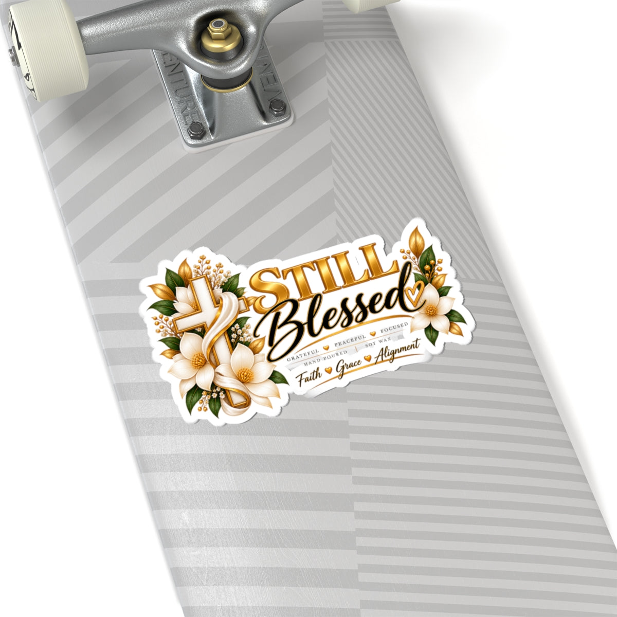 Still Blessed Floral Faith Sticker