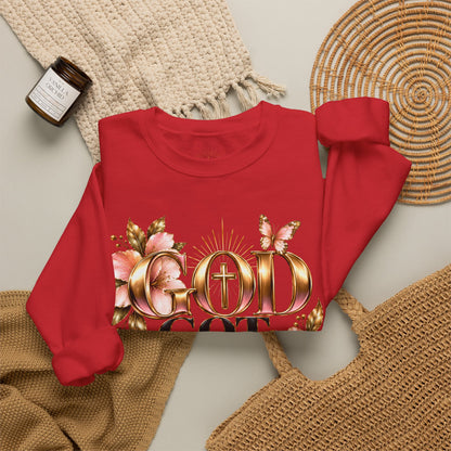 God Got Me Floral Sweatshirt