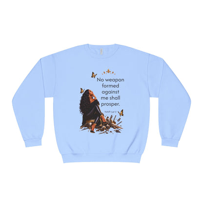 No Weapon Formed Graphic Sweatshirt