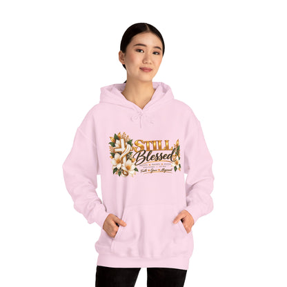 Still Blessed Floral Hoodie – Inspirational Christian Faith Sweatshirt