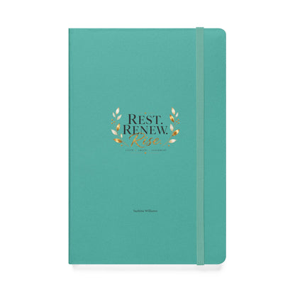 Rest Renew Rise Hardcover Journal