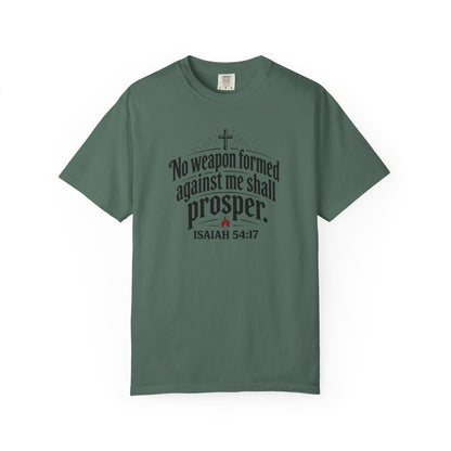 No Weapon Formed Against Me Shall Prosper TShirt