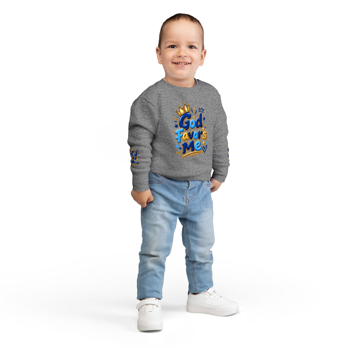 God Favors Me Kids Sweatshirt