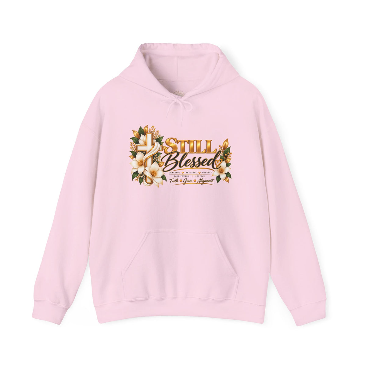 Still Blessed Floral Hoodie – Inspirational Christian Faith Sweatshirt