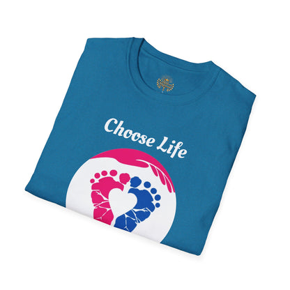 Pregnancy Announcement T-Shirt — "I Knew You" Baby Feet Design