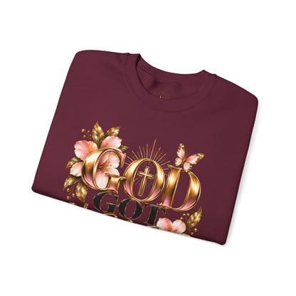 God Got Me Floral Sweatshirt