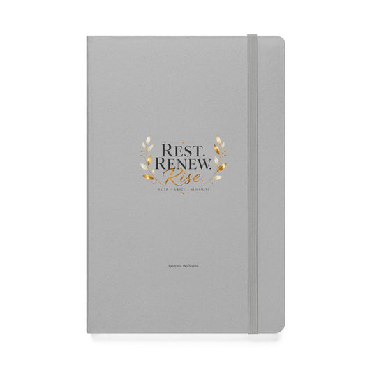 Rest Renew Rise Hardcover Journal
