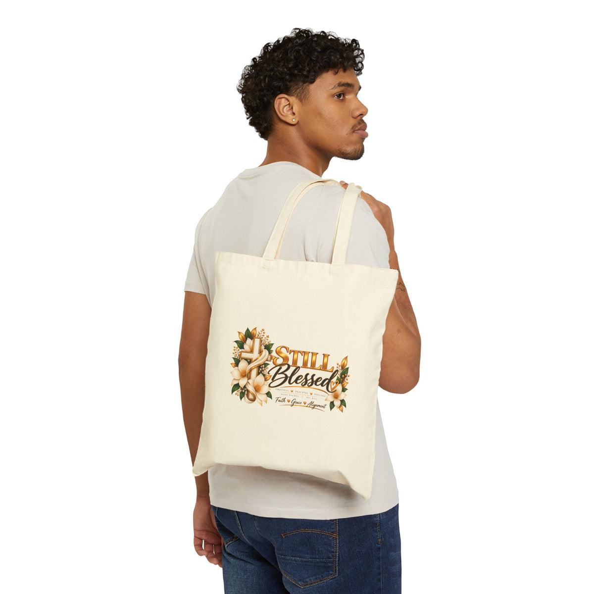 Still Blessed Canvas Tote Bag