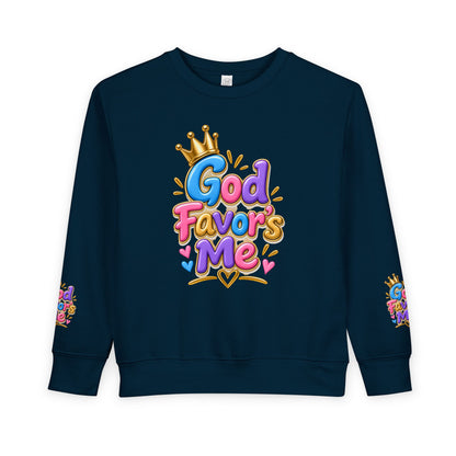 God Favors Me Kids Sweatshirt