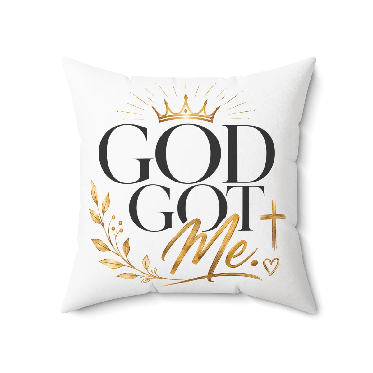 God Got Me Square Pillow