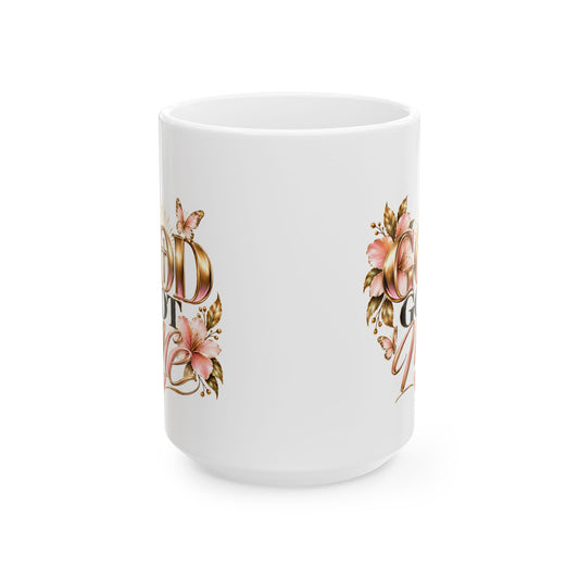 Floral Ceramic Mug