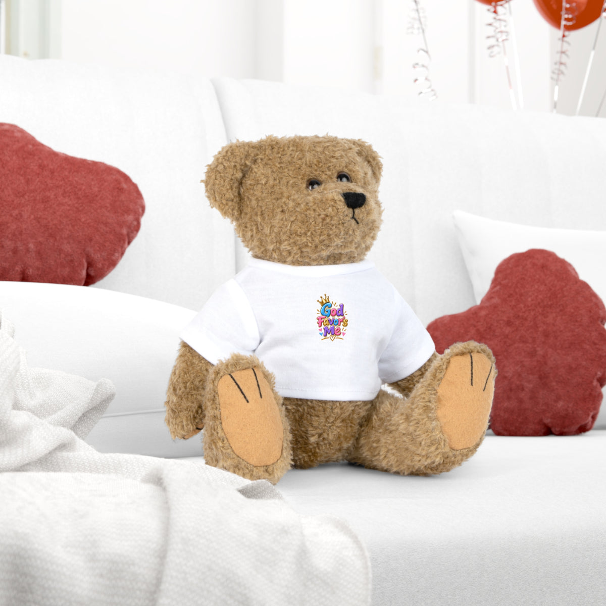 God Found Me Plush Teddy Bear