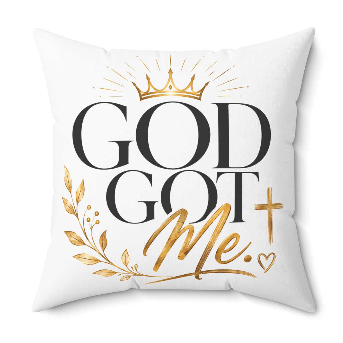 God Got Me Square Pillow