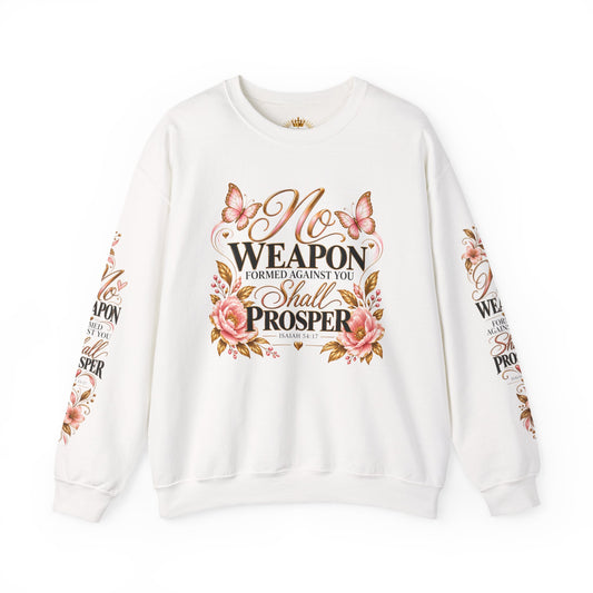 Floral Faith Pullover Sweatshirt