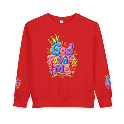 God Favors Me Kids Sweatshirt